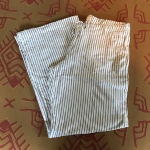 Striped Linen Pants